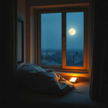 深夜的光还亮着