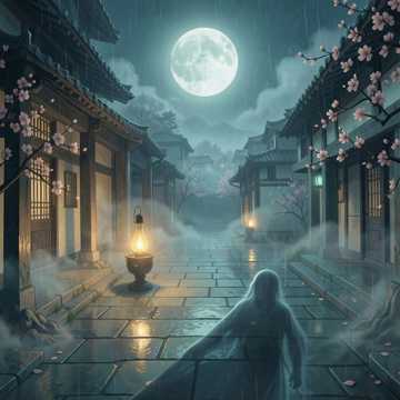 油灯忽明忽暗