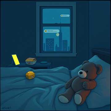 凌晨以后再没人说晚安