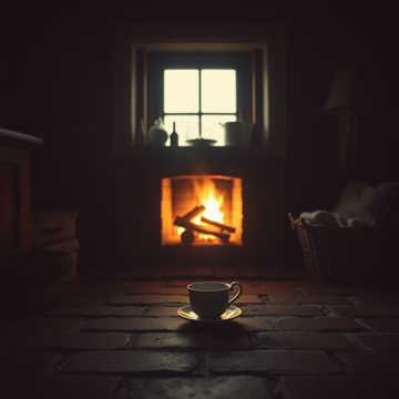 火房里的那盏火