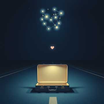 宇宙星辰配得上你