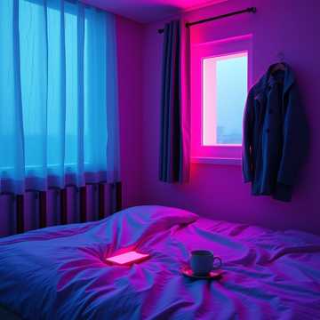 霓虹雾里失眠的人