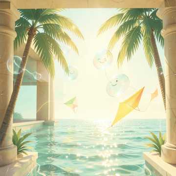 风吹到你笑的时候