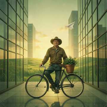 城市里的放牛娃