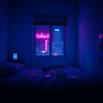 夜里只剩我自己
