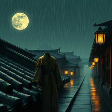 琉璃瓦星雨