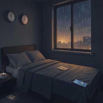 半杯凉掉的咖啡