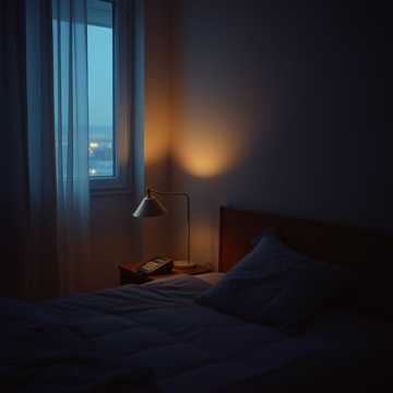 夜深人静的时候