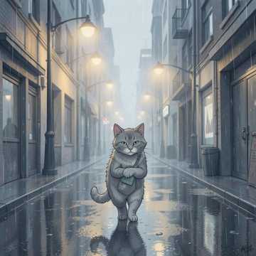 流浪的猫
