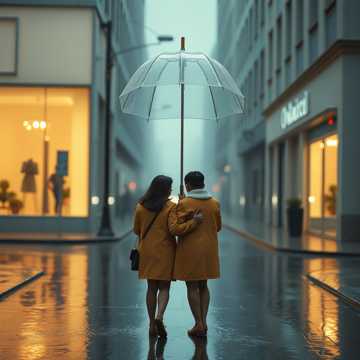 雨天同伞