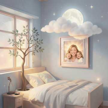 云朵落在你肩上