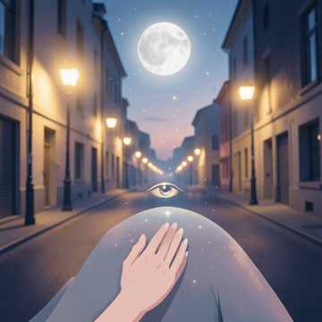 星星洒在你睫毛上