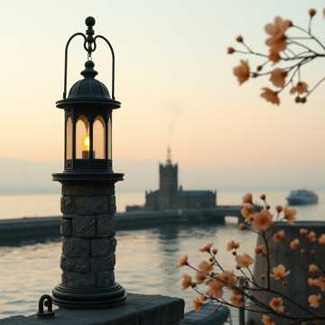 篱笆墙下杏花迟