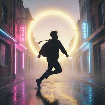 逆光的少年