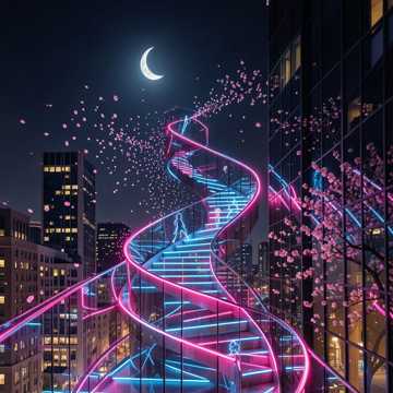 量子纠缠的月光阶梯