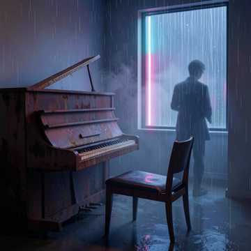 钢琴上生锈的约