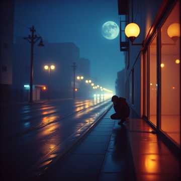 碎了一地的月光