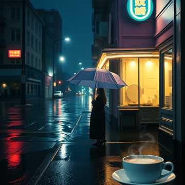 雨声还没停