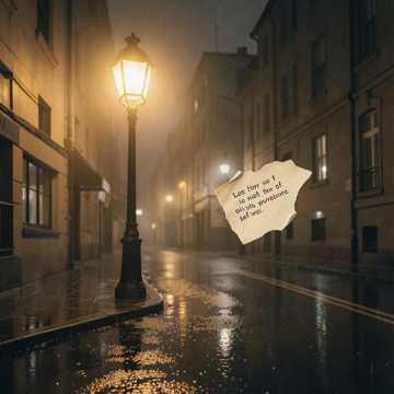 巷口灯光慢慢自己修好