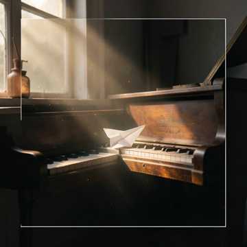 纸飞机睡在风里