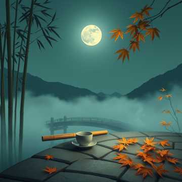 空山新雨后，天气晚来秋