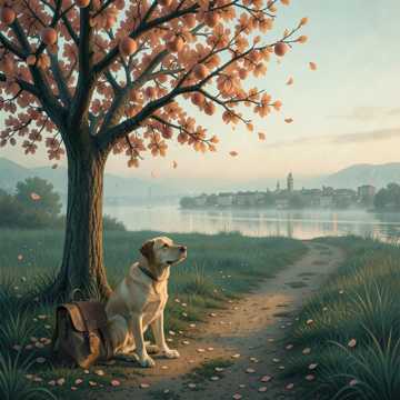 老桃树还在数流年