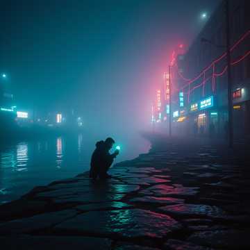 石缝野草朝天吼