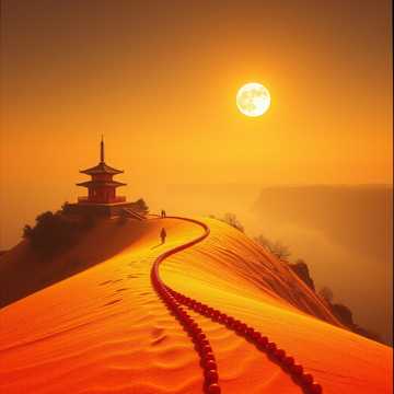 灵山，不开贫穷的花