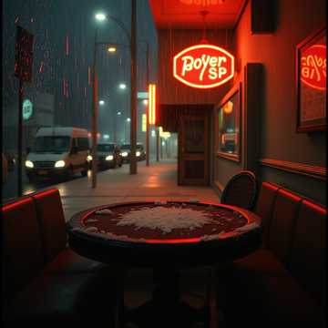 十万雪花落桌布