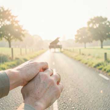 像妈妈牵我的手