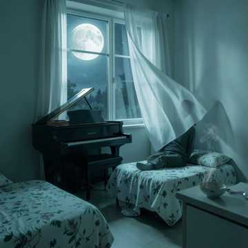 影子睡在窗台上