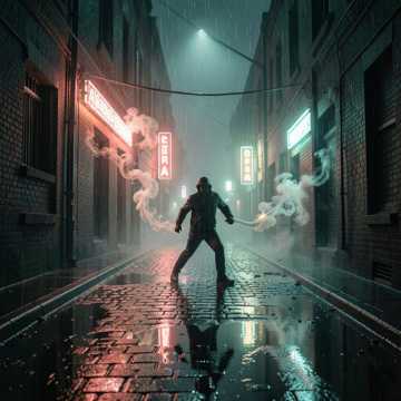 弹无虚发遁烟中