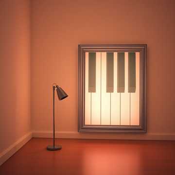 窗沿的雨滴在倒流