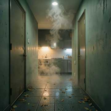 炊烟锁进防盗门