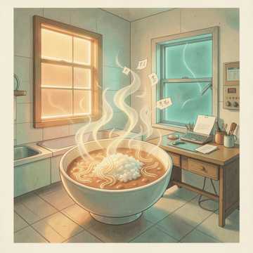 我今天早餐喝的粥