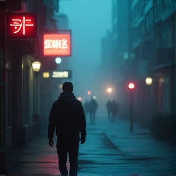 我去看海的那天刚好有雾