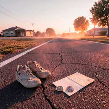 操场上的旧球鞋