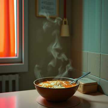 我今天早餐喝的粥