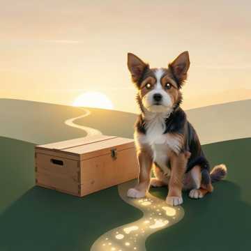 尾巴摇成小漩涡