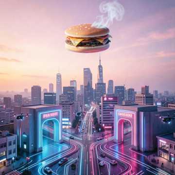 地铁口煎饼飞上天