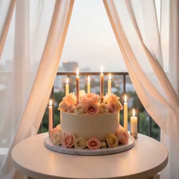 蛋糕上的第23支光