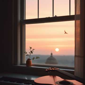 四月第十天黄昏