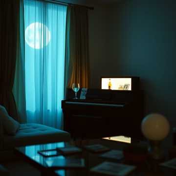 半杯冷掉的月光