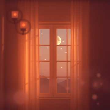 烛光舞流星年轮痕