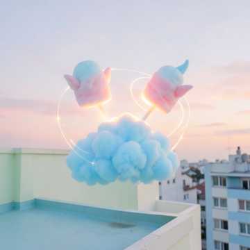 蓝精灵的棉花糖