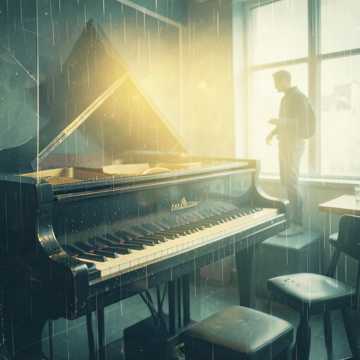 钢琴上的雨
