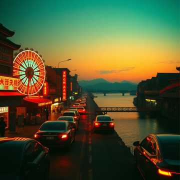 飘萍路又堵车啦