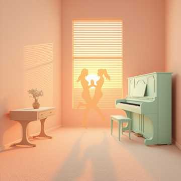 糖霜洒在琴弦上