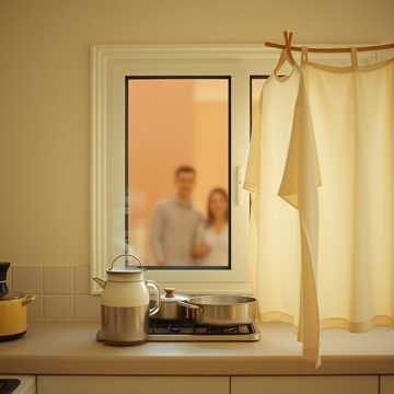 炊烟缝进衬衫领