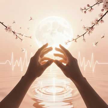 那句心跳刚刚冒芽